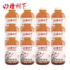 冠芳 草本植物饮料家庭聚会聚餐饮料解腻饮品0蔗糖0脂肪 山楂贡菊玫瑰500ml*12瓶