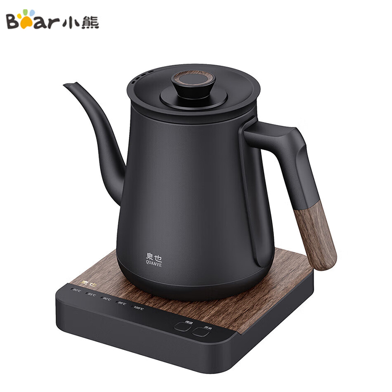 小熊（Bear） QYCL-DA003智能温控电水壶泡茶烧水壶磨砂工艺专茶专温师级泡茶壶