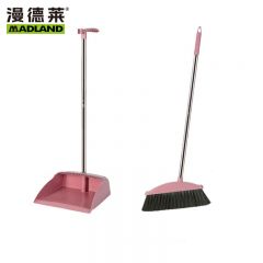 漫德莱 扫把簸箕两件套 樱花粉