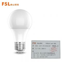 佛山照明（FSL）A65球泡 220V12W 865K 高能效E27 明耀系列 100*1