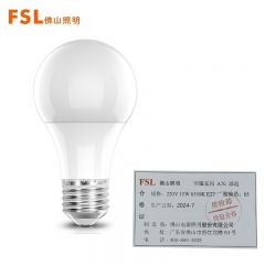 佛山照明（FSL）A70球泡 220V15W 865K 高能效 E27 明耀系列 50*1