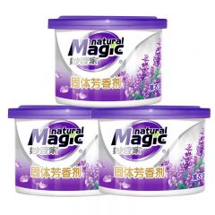 妙管家  空气清新剂固体持久香膏车载香薰厨房卫生间除味芳香剂 【买2+2】【薰衣草香】4盒