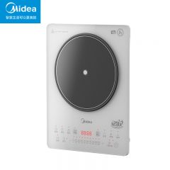 美的（Midea） MC-22RB13恒匀火电磁炉一键猛火防水触摸屏定时琉晶面板十档暂停火锅烧水蒸煮炒菜速热EMC抗干扰家用