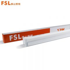 佛山照明（FSL）T5无影支架 12w 白光 全塑软 晶辉系列