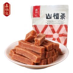 鑫炳记 山楂条228g*3袋 山楂条蜜饯果干果脯制品休闲零食特产儿童小吃