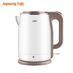 九阳（Joyoung） K15-F5电热水壶家用1.5L烧水壶食品级304不锈钢无缝内胆开水壶白色