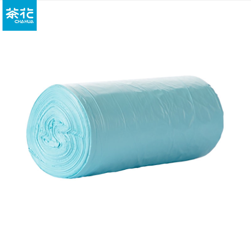 茶花（CHAHUA） 300001平口垃圾袋加厚点断式4卷装