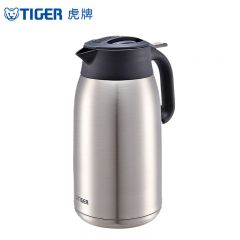 虎牌(TIGER) 清水热水瓶热水壶不锈钢暖壶保温瓶开水瓶家用保暖壶PWM-A20C 2L 不锈钢色XC