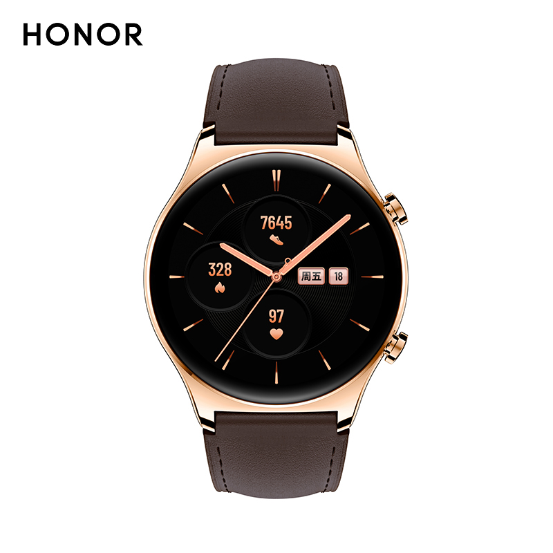 荣耀（HONOR）GS 3流光经典（雅致棕）4天强劲续航100+运动模式全天候血氧监测