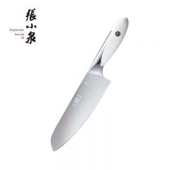 张小泉 D100144 大师印·和田雪小厨刀不锈钢家用菜刀切片刀 家用款厨师刀具切菜刀 镜面小厨刀