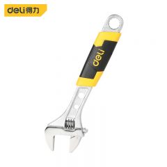 得力（deli） DL30110 精品胶柄活络扳手开口活动扳手10英寸