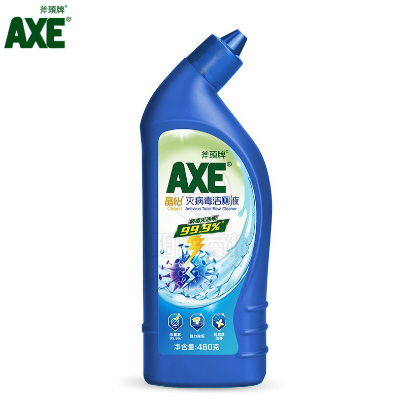 斧头牌（AXE） 晶怡除菌灭病毒洁厕液480g
