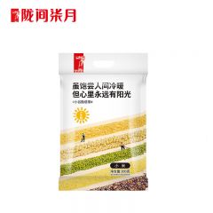 陇间柒月 杂粮小米农家粥五谷黄小米小黄米 小米300g