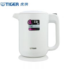 虎牌(TIGER) 电热水瓶壶智能速热开水烧水瓶不烫手电水壶PFY-A10C 1.0L 白色WA