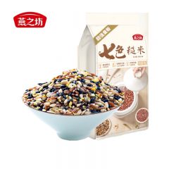 燕之坊 七色糙米饭1000g五谷杂粮新米粥粗粮主食 健身低脂新米 三色糙米 袋