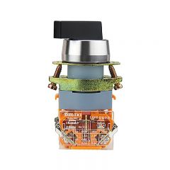 德力西电气（DELIXI ELECTRIC） 按钮开关；LAY8-20CXS/ffu 黑 旋柄三位置自复式