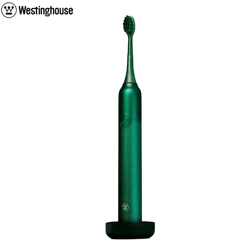 西屋（Westinghouse） 成人声波电动牙刷软毛女士情侣牙刷WT-301G暮光绿