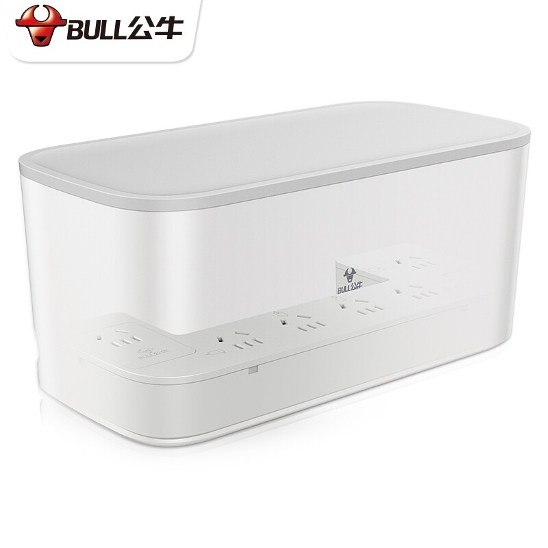 公牛（BULL） 插排 插线板 接线板 插座儿童防触电保护盒理线盒 3米GN-F2161（防水溅）
