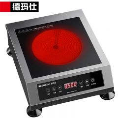 德玛仕（DEMASHI） 3500W大功率家用商用电陶炉不挑锅具台式熬汤炉炒菜炉可定时八档火力调节3500W不挑锅 DMS-DTL3500