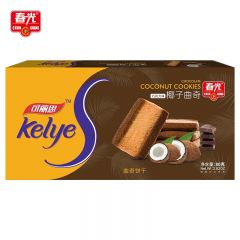 春光 椰子巧克力曲奇80g 海南特产 休闲零食 香脆饼干零食小吃