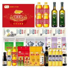 金龙鱼 福遇锦鲤大礼包 1288型9768ml+9500g