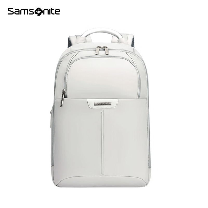新秀丽（Samsonite）  BP2*28002双肩包男女背包旅行包13.3英寸笔记本电脑包浅灰色