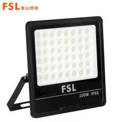佛山照明（FSL）IP66户外防水射灯投光灯 100W/个