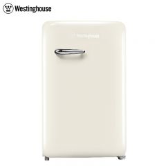 西屋（Westinghouse） 118L迷你复古单门冰箱家用宿舍美式小冰箱母乳化妆品冰箱 BC-WD118M奶酪白