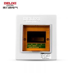 德力西电气（DELIXI ELECTRIC） CDPZ30s-15 回路 暗装式强电箱 1.0 CDPZ30SR15 1 1