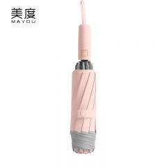 美度（MAYDU） M3362全自动反向折叠伞加固防风晴雨两用伞三折10骨雨伞仲夏粉