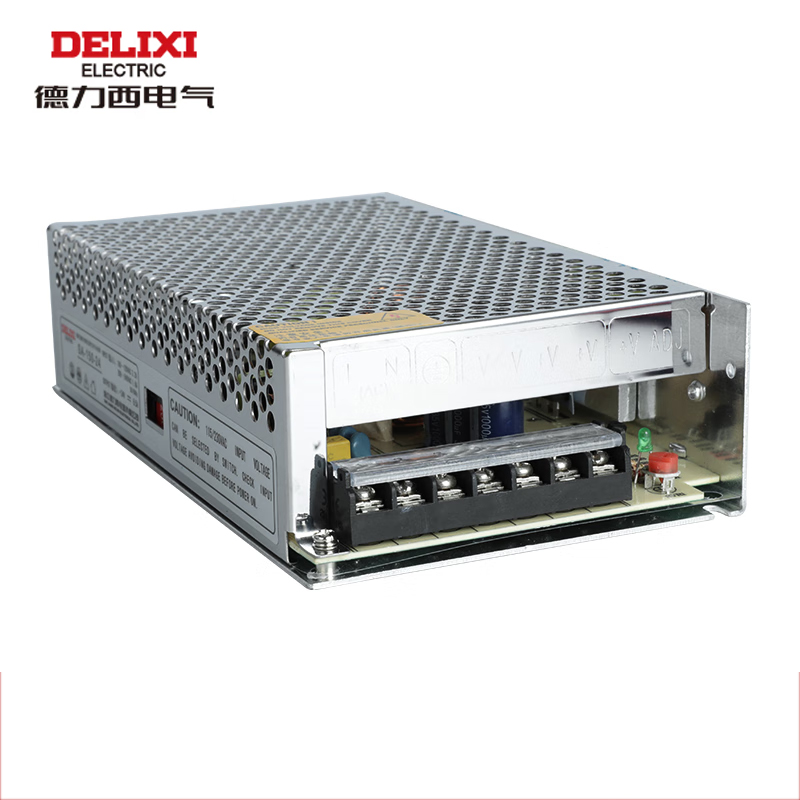 德力西电气 SA 开关电源 单路输出直流变压器盒150W 12V 12.5A SA15012 开关电源