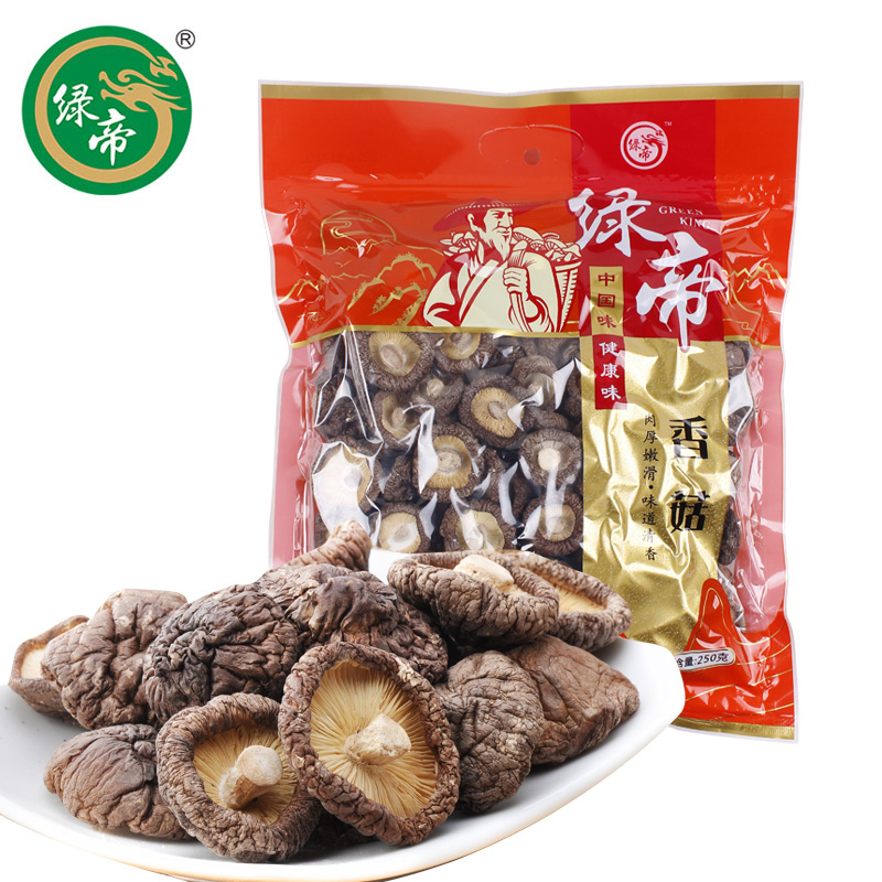 绿帝 干货山珍蘑菇食用菌煲汤火锅食用菌 香菇250g