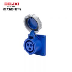 德力西电气 工业用暗装插座 暗装插座 DEP2-3232 IP67 32A 3芯 250V DHADEP23232U
