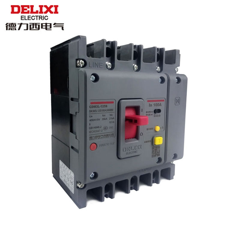 德力西电气  塑壳漏电报警不跳闸 CDM3L-125S/4300A 50A U 1/3/5 AC230V