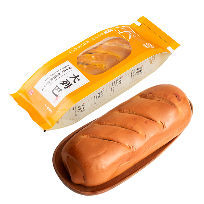 雅觅 全麦果仁大列巴 500g