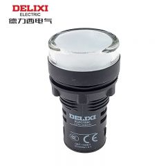 德力西电气 指示灯信号灯警示灯 LED型 LAY5s-ZS AC 380V 白色
