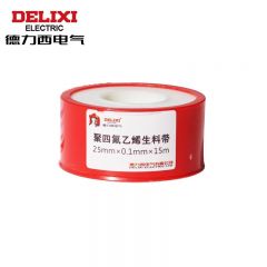 德力西电气 生料带足米水龙头角阀密封带封水条耐老化 25mm*15米/卷