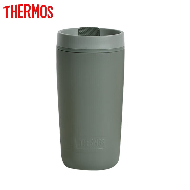 膳魔师（THERMOS） TCTS-420 GR保温杯420毫升咖啡杯男女情侣学生便携水杯子