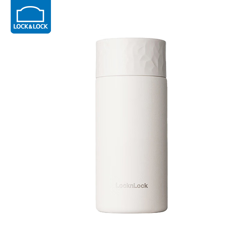 乐扣乐扣（LOCK&LOCK） LHC4255WHT 保温杯磨砂小巧迷你316不锈钢水白色 220ml