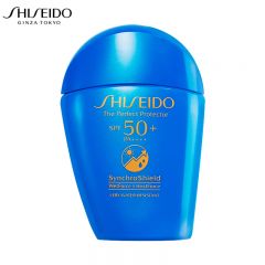 资生堂 新艳阳水动力防护乳液SPF50+ PA++++ 50ml 蓝胖子防晒乳男女通用