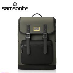 新秀丽（Samsonite） 双肩包男士16英寸 TR1*04029 军绿色
