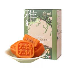 雅觅 大桔大利桔子绿豆糕 280g