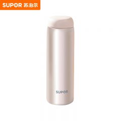 苏泊尔（SUPOR） 暖意系列保温杯 便携316L不锈钢保冷杯 380ml 玫瑰金 KC38FP10