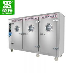 圣托（Shentop） 1700L远红外线餐具消毒柜二星级消毒温度可调（三门-201不锈钢）DAD04
