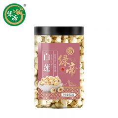 绿帝 通心莲子白莲子干货去芯莲子肉通心无芯莲通心白莲干货 建宁白莲300g