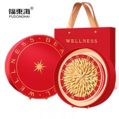 福东海 西洋参段礼盒400克 参龄5-8年 精选粗枝吉林花旗参可切片 送长辈