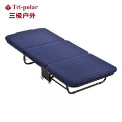 三极户外（Tri-Polar） TP1013三折铁质海绵午休椅蓝色180*75*28cm24kg