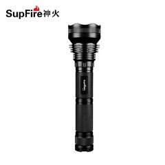 神火（SupFire）L3-S 强光防水远射定做LED手电筒 充电26650长款远射 1套