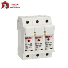德力西电气（DELIXI ELECTRIC） 熔断器附件底座7RT18-32X 4P 座