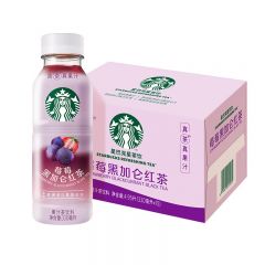 星巴克（Starbucks） 星茶饮果汁茶饮料 莓莓黑加仑红茶 330ml*15瓶